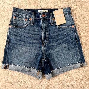 Madewell High-Rise Denim Shorts